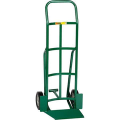 Little Giant - 800 Lb Capacity 47" OAH Hand Truck - Continuous Handle, Steel, Rubber Wheels - Eagle Tool & Supply