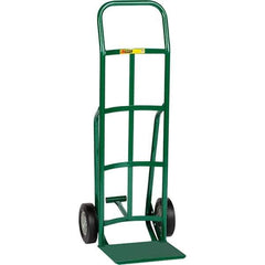 Little Giant - 800 Lb Capacity 47" OAH Hand Truck - Continuous Handle, Steel, Rubber Wheels - Eagle Tool & Supply