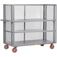Little Giant - 3,600 Lb Capacity, 2 Shelf, Shelf Truck - 60" Long x 30" Wide x 57" High - Eagle Tool & Supply