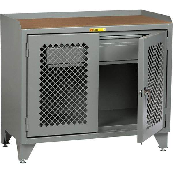 Little Giant - Stationary Workstations Type: Security Workstation Width (Inch): 36 - Eagle Tool & Supply