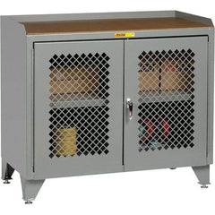 Little Giant - Stationary Workstations Type: Security Workstation Width (Inch): 36 - Eagle Tool & Supply