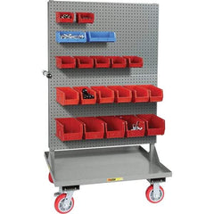 Little Giant - 30" Wide x 36" Long x 64" High Cart - Steel, Polyurethane Casters - Eagle Tool & Supply