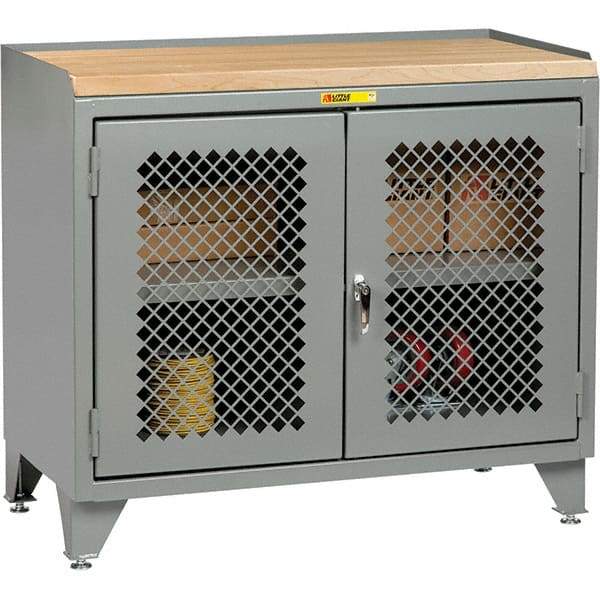 Little Giant - Stationary Workstations Type: Security Workstation Width (Inch): 36 - Eagle Tool & Supply
