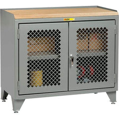 Little Giant - Stationary Workstations Type: Security Workstation Width (Inch): 36 - Eagle Tool & Supply