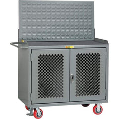 Little Giant - 3,600 Lb Capacity Mobile Cabinet - 48" Wide x 64" High - Eagle Tool & Supply