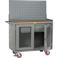 Little Giant - 3,600 Lb Capacity, 1 Drawer Mobile Cabinet - 48" Wide x 65" High - Eagle Tool & Supply