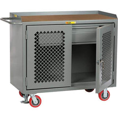 Little Giant - 3,600 Lb Capacity, 1 Drawer Mobile Cabinet - 48" Wide x 43" High - Eagle Tool & Supply