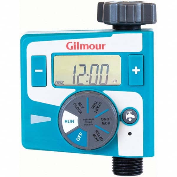 Gilmour - Lawn Sprinkler Timers Type: Auto ON/OFF Single Outlet Electronic Timer Number of Watering Modes: 1 - Eagle Tool & Supply