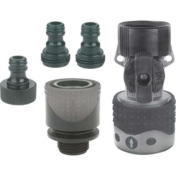Gilmour - Garden Hose Fittings & Repair Kits Type: Connector Connector Type: Male; Female - Eagle Tool & Supply