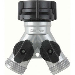 Gilmour - Garden Hose Fittings & Repair Kits Type: Shut-Off Valve Connector Type: Male; Female - Eagle Tool & Supply