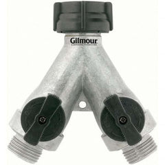 Gilmour - Garden Hose Fittings & Repair Kits Type: Shut-Off Valve Connector Type: Male; Female - Eagle Tool & Supply