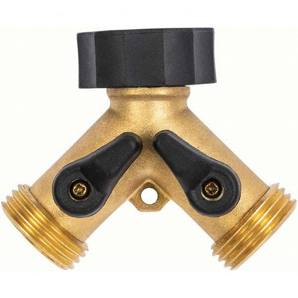 Gilmour - Garden Hose Fittings & Repair Kits Type: Shut-Off Valve Connector Type: Female; Male - Eagle Tool & Supply