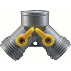 Nelson - Garden Hose Fittings & Repair Kits Type: Shut-Off Valve Connector Type: Male; Female - Eagle Tool & Supply