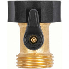 Gilmour - Garden Hose Fittings & Repair Kits Type: Shut-Off Valve Connector Type: Female; Male - Eagle Tool & Supply