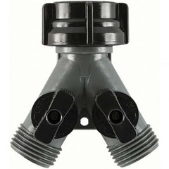 Gilmour - Garden Hose Fittings & Repair Kits Type: Shut-Off Valve Connector Type: Male; Female - Eagle Tool & Supply