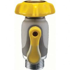 Nelson - Garden Hose Fittings & Repair Kits Type: Shut-Off Valve Connector Type: Female; Male - Eagle Tool & Supply