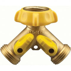Nelson - Garden Hose Fittings & Repair Kits Type: Shut-Off Valve Connector Type: Male; Female - Eagle Tool & Supply