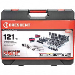 Crescent - Combination Hand Tool Sets Tool Type: Mechanic's Tool Set Number of Pieces: 121 - Eagle Tool & Supply