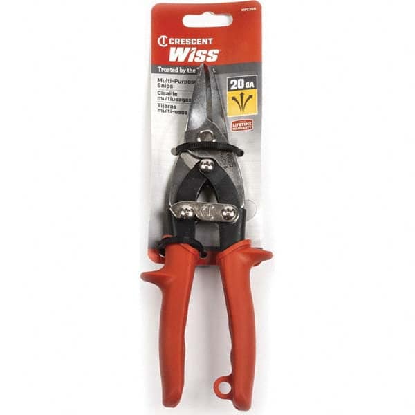 Wiss - Snips Snip Type: Multi-Purpose Snip Cut Direction: Combination - Eagle Tool & Supply