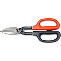 Wiss - Snips; Snip Type: Tinner's Snip ; Cut Direction: Straight ; Overall Length Range: 1" - Exact Industrial Supply