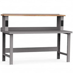 Rousseau Metal - Stationary Work Benches, Tables Type: Work Bench Top Material: Painted Steel - Eagle Tool & Supply