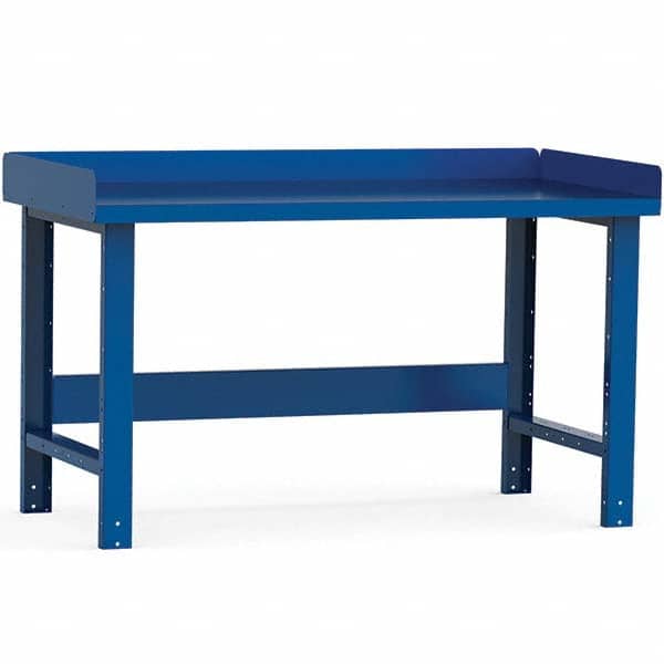 Rousseau Metal - Stationary Work Benches, Tables Type: Work Bench Top Material: Painted Steel - Eagle Tool & Supply