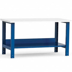 Rousseau Metal - Stationary Work Benches, Tables Type: Work Bench Top Material: Laminated Plastic - Eagle Tool & Supply