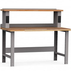 Rousseau Metal - Stationary Work Benches, Tables Type: Work Bench Top Material: Laminated Wood - Eagle Tool & Supply