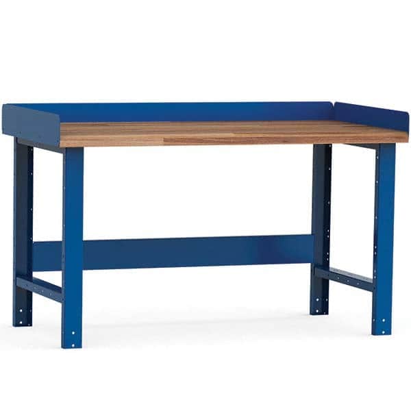 Rousseau Metal - Stationary Work Benches, Tables Type: Work Bench Top Material: Laminated Wood - Eagle Tool & Supply