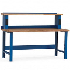 Rousseau Metal - Stationary Work Benches, Tables Type: Work Bench Top Material: Laminated Wood - Eagle Tool & Supply