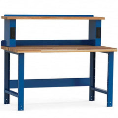 Rousseau Metal - Stationary Work Benches, Tables Type: Work Bench Top Material: Laminated Wood - Eagle Tool & Supply