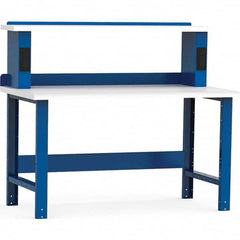 Rousseau Metal - Stationary Work Benches, Tables Type: Work Bench Top Material: Laminated Plastic - Eagle Tool & Supply