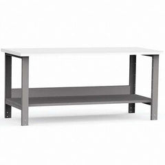 Rousseau Metal - Stationary Work Benches, Tables Type: Work Bench Top Material: Laminated Plastic - Eagle Tool & Supply