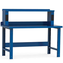 Rousseau Metal - Stationary Work Benches, Tables Type: Work Bench Top Material: Painted Steel - Eagle Tool & Supply