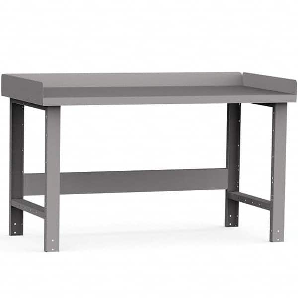 Rousseau Metal - Stationary Work Benches, Tables Type: Work Bench Top Material: Painted Steel - Eagle Tool & Supply
