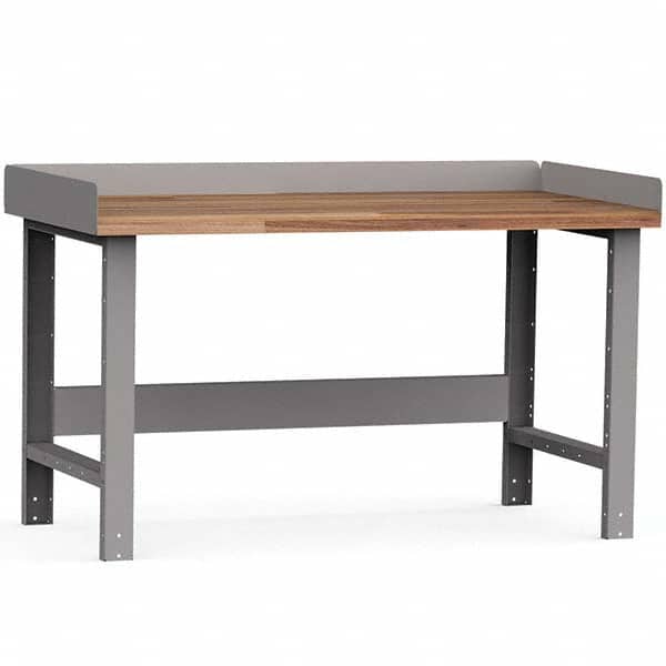 Rousseau Metal - Stationary Work Benches, Tables Type: Work Bench Top Material: Laminated Wood - Eagle Tool & Supply