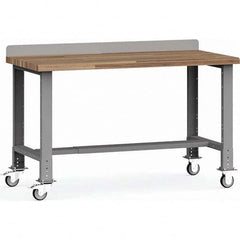 Rousseau Metal - Mobile Work Benches Type: Mobile Workbench Length: 60 (Inch) - Eagle Tool & Supply