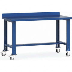 Rousseau Metal - Mobile Work Benches Type: Mobile Workbench Length: 60 (Inch) - Eagle Tool & Supply