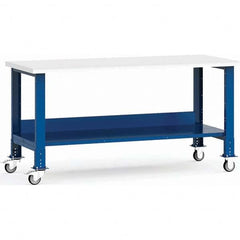 Rousseau Metal - Mobile Work Benches Type: Mobile Workbench Length: 72 (Inch) - Eagle Tool & Supply