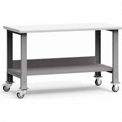 Rousseau Metal - Mobile Work Benches Type: Mobile Workbench Length: 60 (Inch) - Eagle Tool & Supply