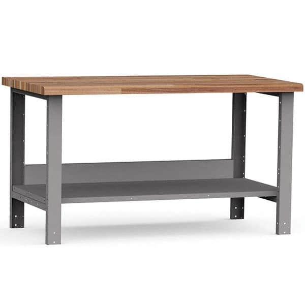 Rousseau Metal - Mobile Work Benches Type: Mobile Workbench Length: 60 (Inch) - Eagle Tool & Supply