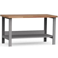 Rousseau Metal - Mobile Work Benches Type: Mobile Workbench Length: 60 (Inch) - Eagle Tool & Supply