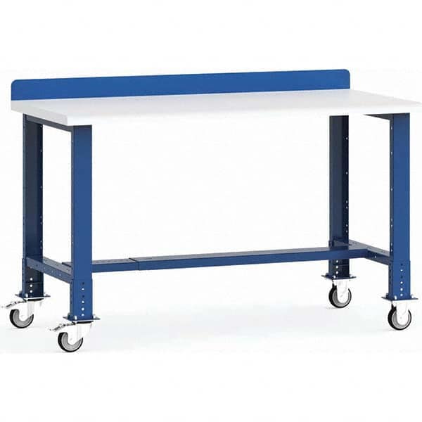 Rousseau Metal - Mobile Work Benches Type: Mobile Workbench Length: 60 (Inch) - Eagle Tool & Supply