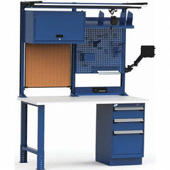 Rousseau Metal - Stationary Workstations Type: Work Center Load Capacity (Lb.): 775 - Eagle Tool & Supply