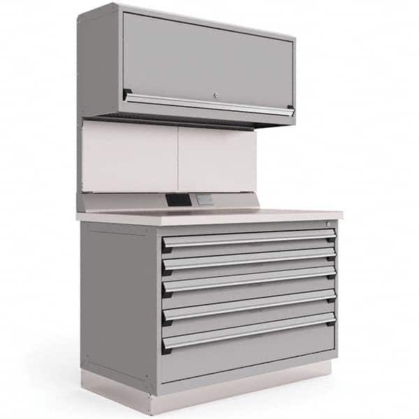 Rousseau Metal - Stationary Workstations Type: Work Center Load Capacity (Lb.): 2000 - Eagle Tool & Supply