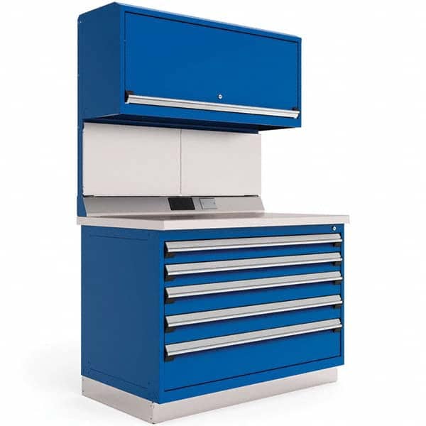Rousseau Metal - Stationary Workstations Type: Work Center Load Capacity (Lb.): 2000 - Eagle Tool & Supply