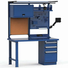 Rousseau Metal - Stationary Workstations Type: Work Center Load Capacity (Lb.): 1100 - Eagle Tool & Supply