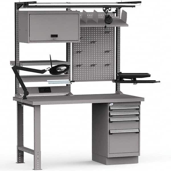 Rousseau Metal - Stationary Workstations Type: Work Center Load Capacity (Lb.): 1100 - Eagle Tool & Supply