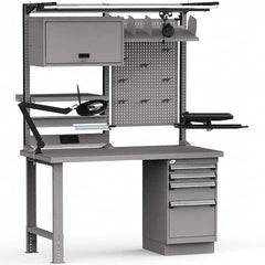 Rousseau Metal - Stationary Workstations Type: Work Center Load Capacity (Lb.): 1100 - Eagle Tool & Supply