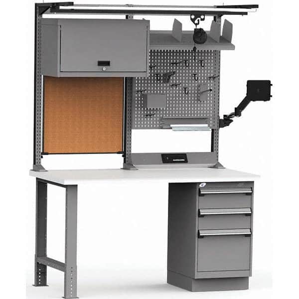Rousseau Metal - Stationary Workstations Type: Work Center Load Capacity (Lb.): 775 - Eagle Tool & Supply